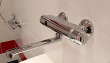 Lade das Bild in den Galerie-Viewer, SANELA SLU 25SB Wand-Armatur, Aufputz mit ThermostatMischer, Wasserzulaufspanne 150 mm, 9 V – Infrarot