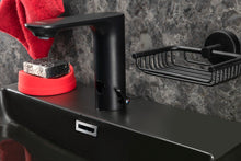 Lade das Bild in den Galerie-Viewer, SANELA SLU 63V Auftischarmatur mit Kalt-/Warm - Mischer, Schwarz, 24 V DC – Infrarot, Bluetooth