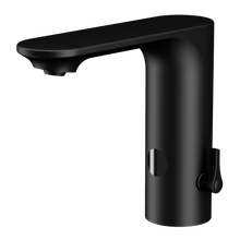 Lade das Bild in den Galerie-Viewer, SANELA SLU 63V Auftischarmatur mit Kalt-/Warm - Mischer, Schwarz, 24 V DC – Infrarot, Bluetooth
