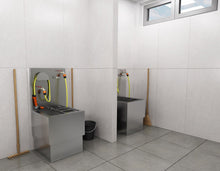 Lade das Bild in den Galerie-Viewer, SANELA SLVN 07 Edelstahl Ausgussbecken zur Entleerung von Mobiltoiletten
