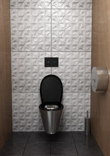 Lade das Bild in den Galerie-Viewer, SANELA SLW 30F Glas-Touch Elektronische WC - Spülsteuerung für Installationssystem SLR 21, Glasfarbe REF 1502 Schwarz, H