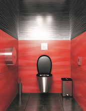 Lade das Bild in den Galerie-Viewer, SANELA SLWN 04 Edelstahl Toilette, wandhängend – vandalismussicher