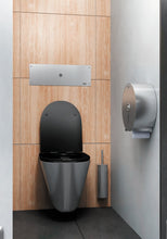 Lade das Bild in den Galerie-Viewer, SANELA SLZN 37X Edelstahl Toilettenpapierhalter für Großrollen, Oberfläche matt