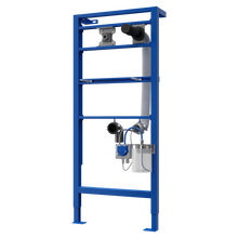 Lade das Bild in den Galerie-Viewer, SANELA SLZN 83EVR Automatischer schwarz Wandseifenspender aus Edelstahl mit 1 l Seifenbehälter, inkl. Montagerahmen SLR