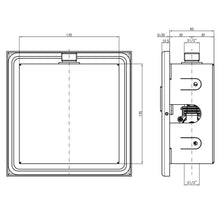 Lade das Bild in den Galerie-Viewer, Infrarot Einbau Urinal-Spüler