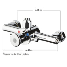 Lade das Bild in den Galerie-Viewer, Zeitgesteuerte Dusch-Armatur Selbstschluss Zeit einstellbar Auto Stop automatisc