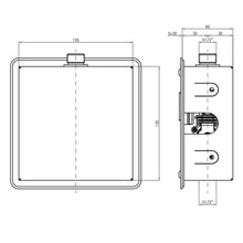 Lade das Bild in den Galerie-Viewer, Infrarot Einbau Urinal-Spüler