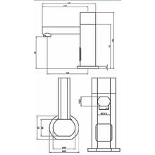 Lade das Bild in den Galerie-Viewer, Waschtischarmatur berührungslos Kaltwasser zeitgesteuerte Waschbecken-Armatur