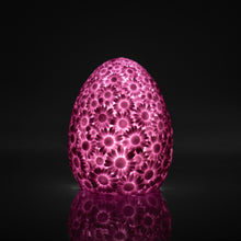 Lade das Bild in den Galerie-Viewer, Tischleuchte Daisy Lila kabellose Akuulampe Gartenleuchte 15x20 cm