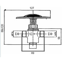 Lade das Bild in den Galerie-Viewer, Zeitgesteuerte Armatur Fußbedienung