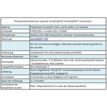 Lade das Bild in den Galerie-Viewer, Tischleuchte Außenleuchte Lampion Akku kabellos App Control