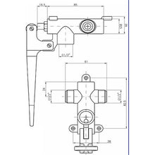 Lade das Bild in den Galerie-Viewer, Pedalarmatur mit Mischer