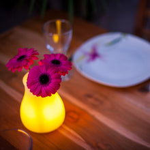 Lade das Bild in den Galerie-Viewer, Kabellose Tischleuchte "Olio" LED Vase beleuchtet App Control Außenbeleuchtung