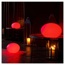 Lade das Bild in den Galerie-Viewer, Schwimmlampe Poolleuchte "Flat Ball" L 50 cm APP Steuerung