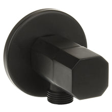 Lade das Bild in den Galerie-Viewer, Eckventil schwarz matt eckig 2er Set