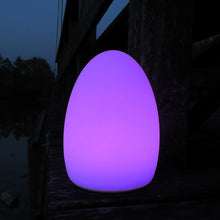 Lade das Bild in den Galerie-Viewer, Tischleuchte "Egg" Kabellos mit App Steuerung Außenbeleuchtung Gastro und Event