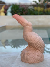 Lade das Bild in den Galerie-Viewer, Lichtobjekt Vogel apricot kabellos bruchsicher wasserdicht Außenbeleuchtung