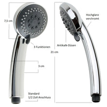 Lade das Bild in den Galerie-Viewer, Handbrause Leon 3 Funktionen