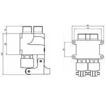 Lade das Bild in den Galerie-Viewer, Pedalarmatur zeitgesteuert Wand-Montage