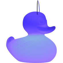 Lade das Bild in den Galerie-Viewer, LED Schwimmleuchte Ente XXL weiß mit Fernbedienung Pool Leuchte
