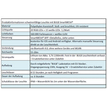 Lade das Bild in den Galerie-Viewer, Schwimmleuchte Stone XL App Control 50 cm