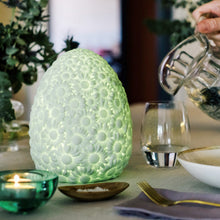 Lade das Bild in den Galerie-Viewer, Tischleuchte Daisy grün kabellose Akuulampe Gartenleuchte 15x20 cm