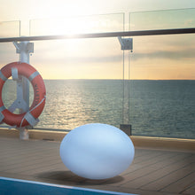 Lade das Bild in den Galerie-Viewer, Flatball Außenleuchte Schwimmleuchte mit Akku und App Control 35x27 cm