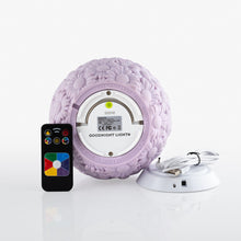 Lade das Bild in den Galerie-Viewer, Tischleuchte Daisy Lila kabellose Akuulampe Gartenleuchte 15x20 cm