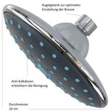 Lade das Bild in den Galerie-Viewer, Duschkopf Messing verchromt