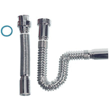 Lade das Bild in den Galerie-Viewer, Universal-Abflusssiphon flex 1 1/4" Zoll auf 32 mm verchromt