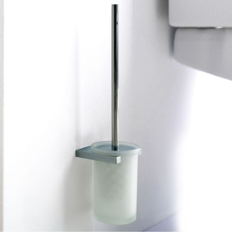 Toilettenbürste Wandmontage WC Garnitur ve Badserie – Glas Sanixa \