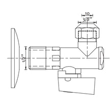 Lade das Bild in den Galerie-Viewer, 2er Set Eckventil