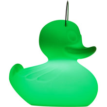 Lade das Bild in den Galerie-Viewer, Duck Duck Lampe Schwimleuchte Bad-Ente gelb 30 cm Akku und Fernbedienung