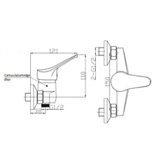 Lade das Bild in den Galerie-Viewer, Duscharmatur Serie Sei