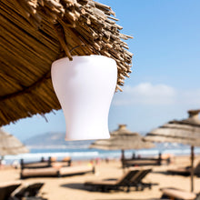 Lade das Bild in den Galerie-Viewer, Kabellose Tischleuchte "Olio" LED Vase beleuchtet App Control Außenbeleuchtung