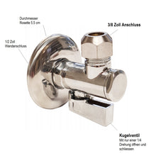 Lade das Bild in den Galerie-Viewer, Eckventil