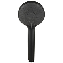 Lade das Bild in den Galerie-Viewer, Handbrause schwarz mit 3 Funktionen Duschkopf Duschbrause Brausekopf matt