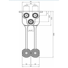 Lade das Bild in den Galerie-Viewer, Pedalarmatur zeitgesteuert Wand-Montage