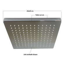 Lade das Bild in den Galerie-Viewer, Regenbrause quadratisch Miro