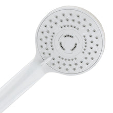 Lade das Bild in den Galerie-Viewer, Handbrause Weiß 3 Strahlarten Antikalkdüsen ABS