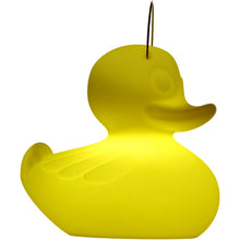 Lade das Bild in den Galerie-Viewer, Duck Duck Lampe Schwimleuchte Bad-Ente gelb 30 cm Akku und Fernbedienung