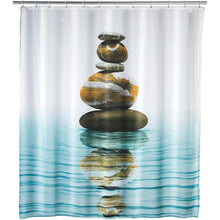 Lade das Bild in den Galerie-Viewer, Duschvorhang Zen Stones 180 x 200