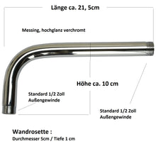 Lade das Bild in den Galerie-Viewer, Duscharm rund