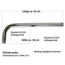 Lade das Bild in den Galerie-Viewer, Duscharm rund