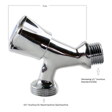 Lade das Bild in den Galerie-Viewer, Geräteventil Waschmaschine / Spülmaschine Kombiventil Anschlussventil Anschluss