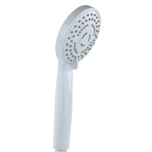 Lade das Bild in den Galerie-Viewer, Handbrause Weiß 3 Strahlarten Antikalkdüsen ABS