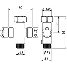 Lade das Bild in den Galerie-Viewer, Vormischer für Dusch- oder Waschtischarmaturen 1/2
